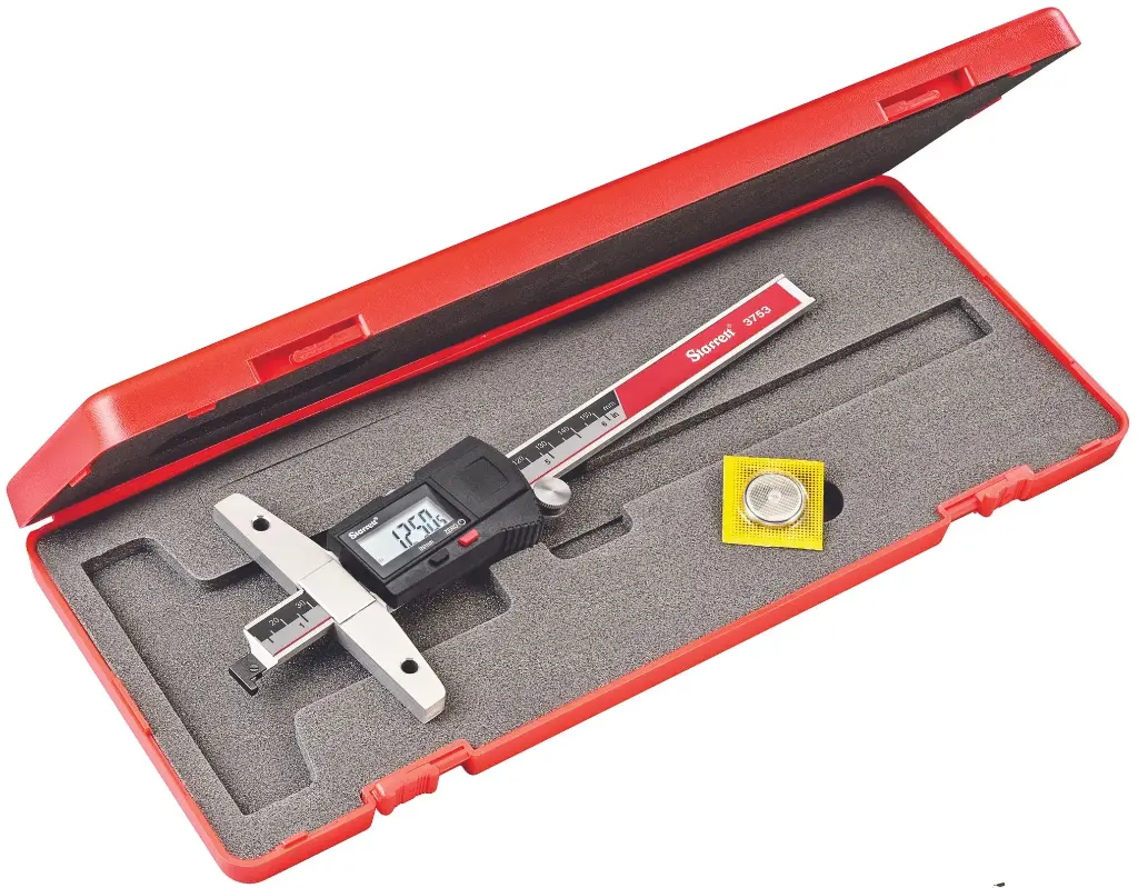 CALIBRADOR DE PROFUNDIDAD DIGITAL DE 6" MOD. 3753A-6/150