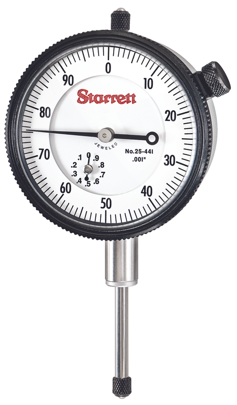 INDICADOR/DIAL DE CARATULA 0-1.000" GRAD 0.001" MOD.25-441J