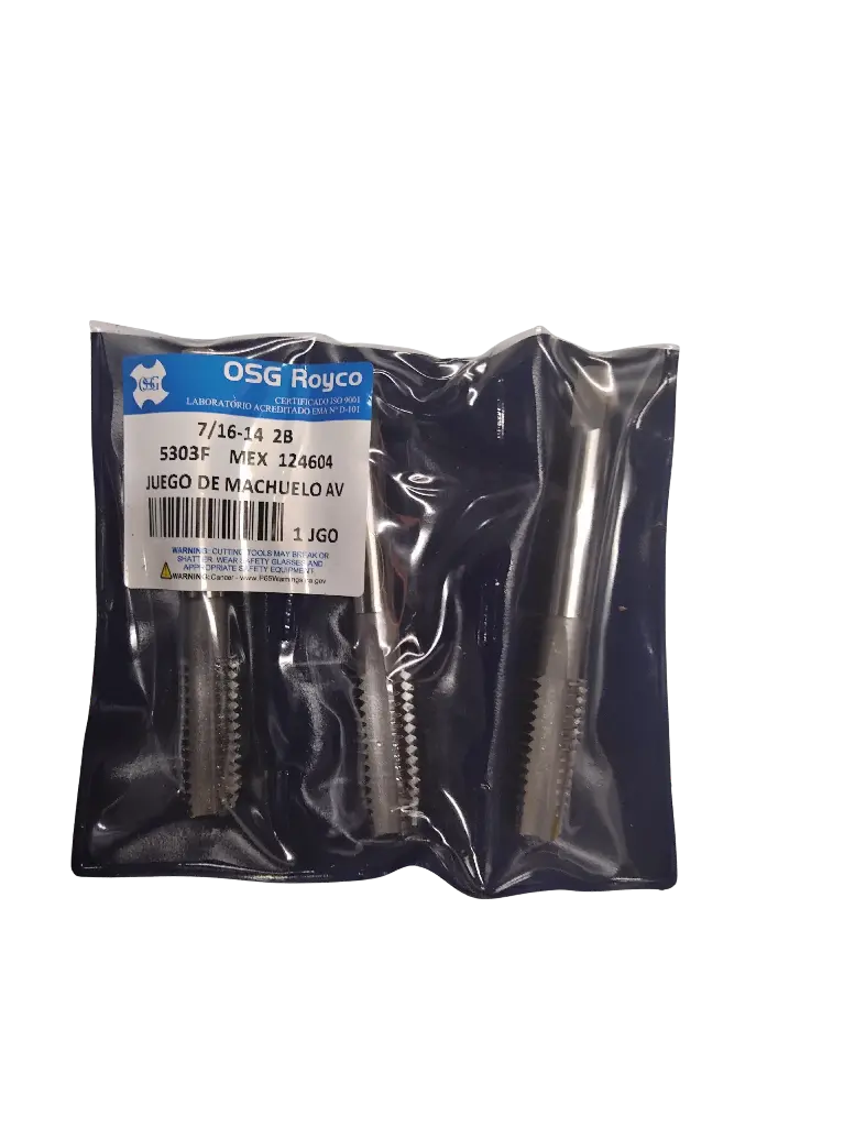 MACHUELO 7/16"-14 UNC SET - EDP 124604