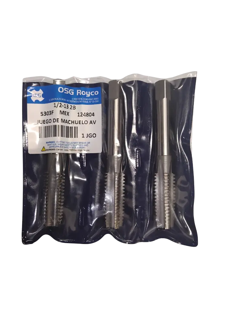 MACHUELO 1/2"-13 UNC SET - EDP 124804