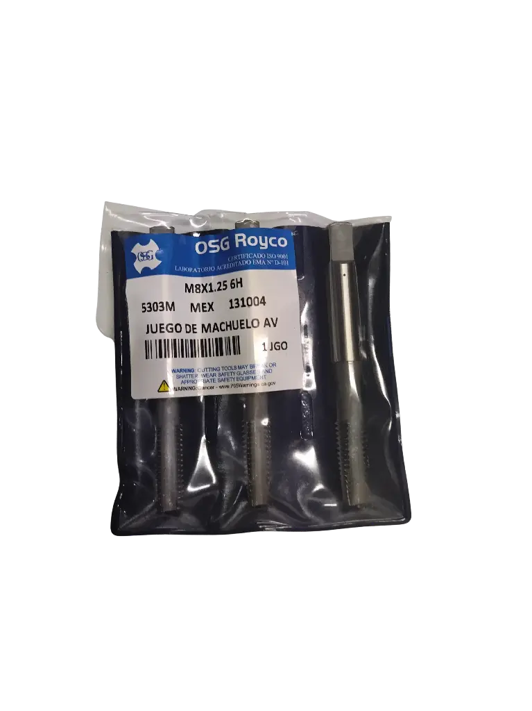 MACHUELO M8-1.25 MM SET - EDP 131004