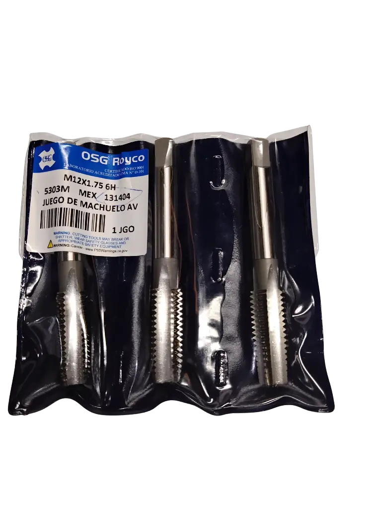 MACHUELO M12-1.75 MM SET - EDP 131404