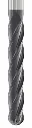CORTADOR 1/4" PUNTA DE BOLA CB430-0.250-D7-B.0-Z4 TIALN - EDP N53978