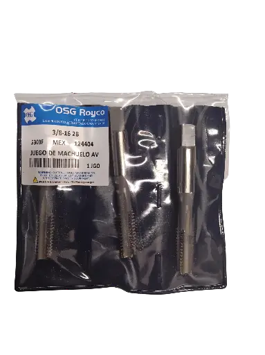 [124404] MACHUELO 3/8"-16 UNC SET