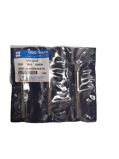 [124104] MACHUELO 5/16"-18 UNC SET - EDP 124104