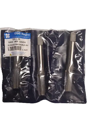 [125204] MACHUELO 5/8"-11 UNC SET - EDP 125204