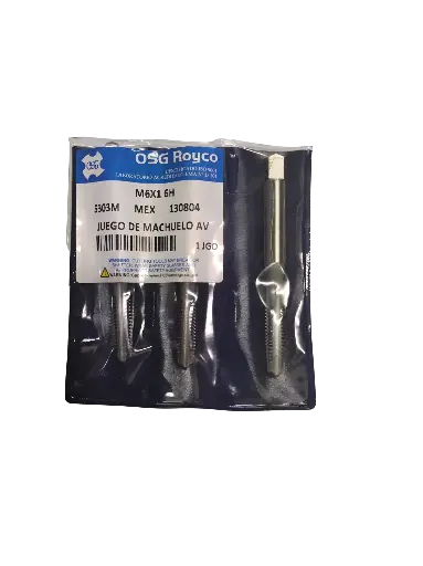 [130804] MACHUELO M6-1.00 MM SET - EDP 130804